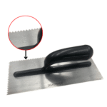 TROWEL NOTCHED V PLASTERING PLASTIC HANDLE