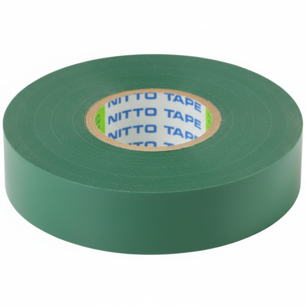 QAB647 Tape Insulation Flame Retardant Green 20m (HT2GR) - Image 1
