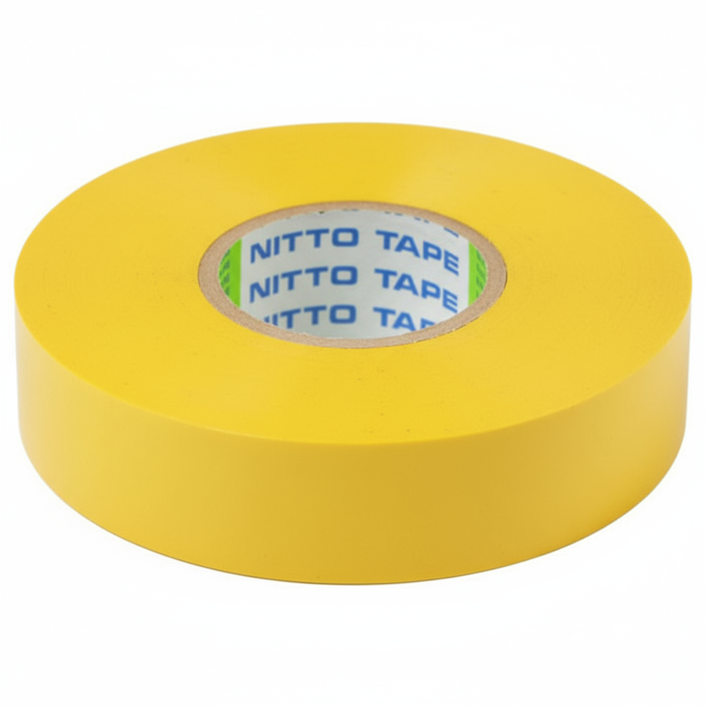 QAB649 Tape Insulation Flame Retardant Yellow 20m (HT2YL) - Image 1