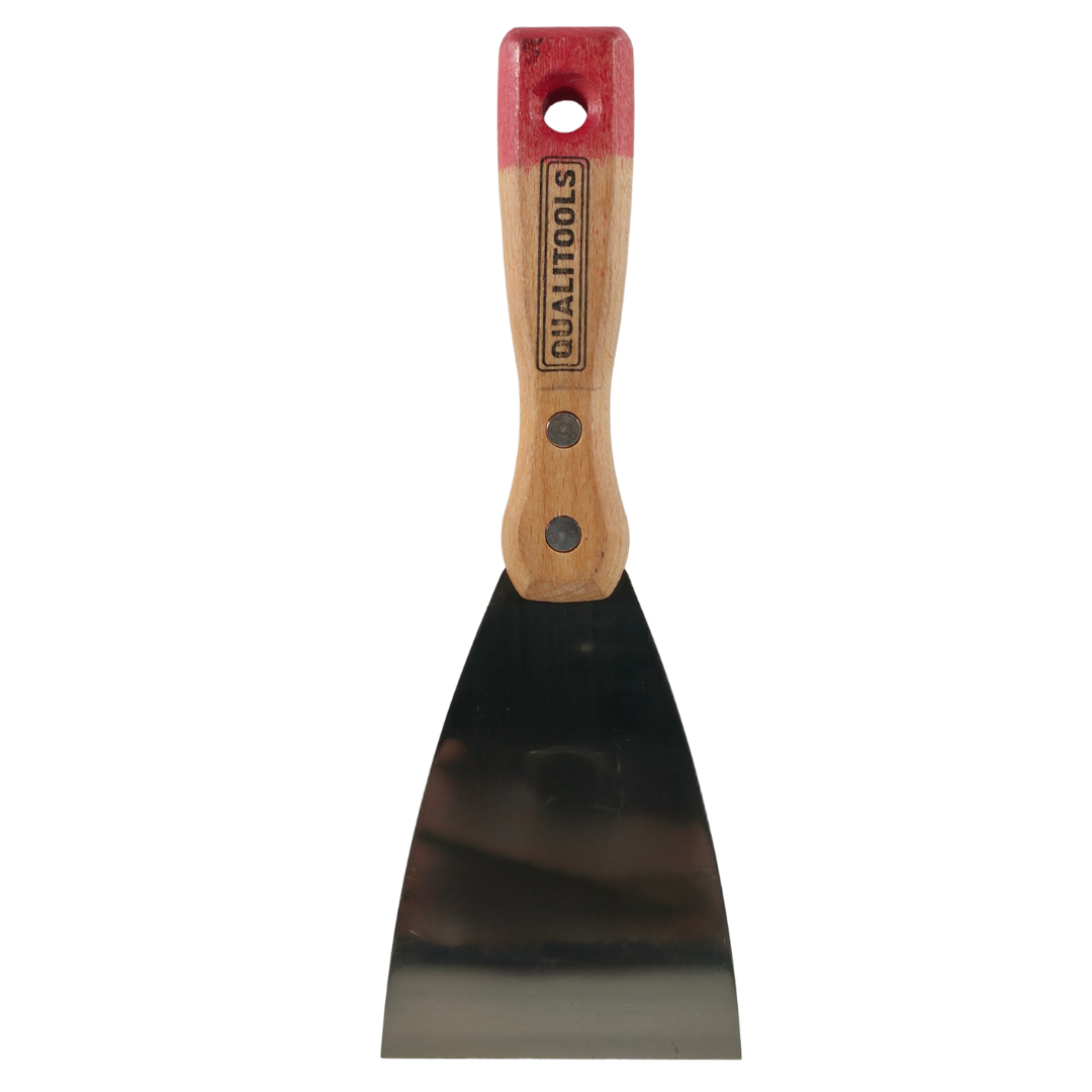 QAB553 Scraper Paint 75mm with Wooden Handle - Image 1